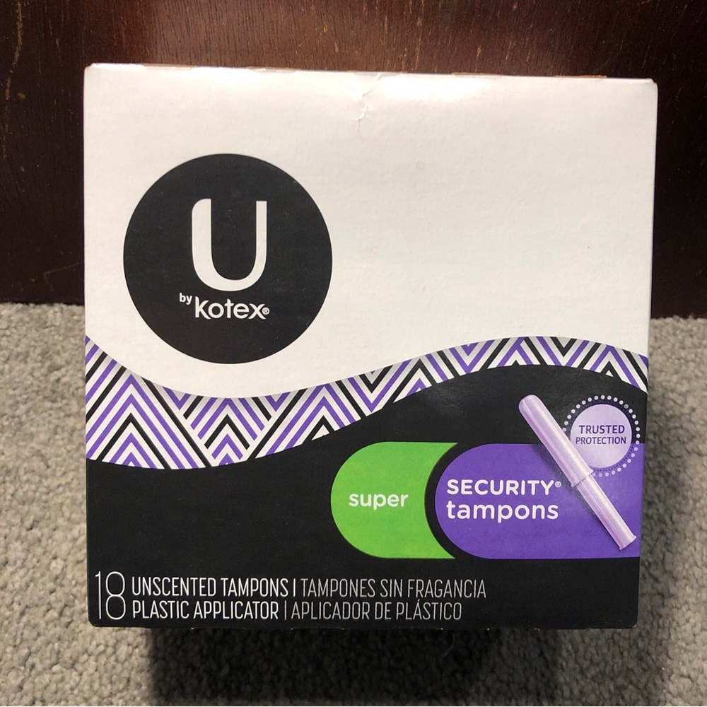 U by Kotex Security Tampons SUPER Unscented, 18ct